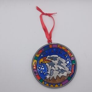 Alaska Eagle Colorful Ornament and Decoration